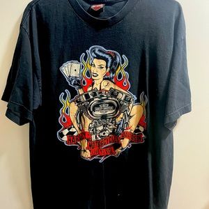Vintage Harley Davidson Tshirt - size Large - Daytona